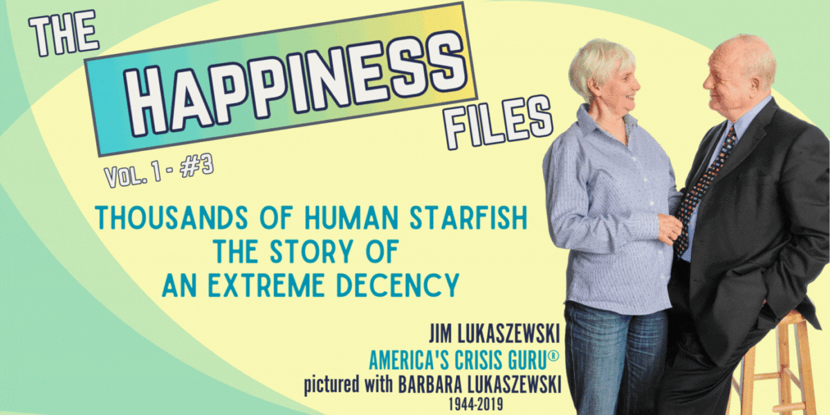 Thousands of Human Starfish, The Story of an Extreme Decency