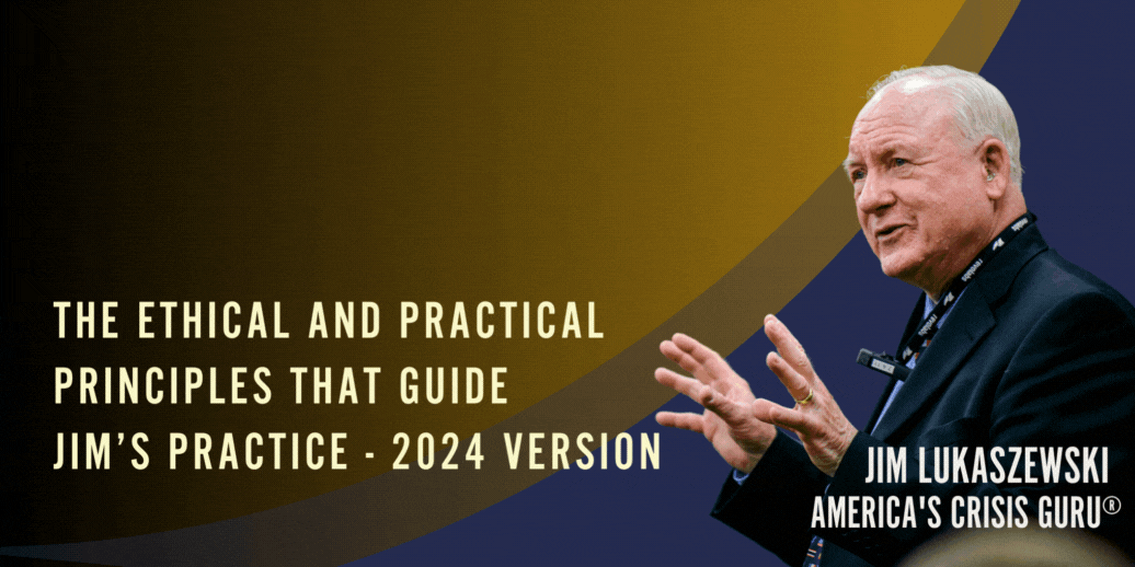 The Ethical and Practical Principles That Guide Jim’s Practice – 2024 Version