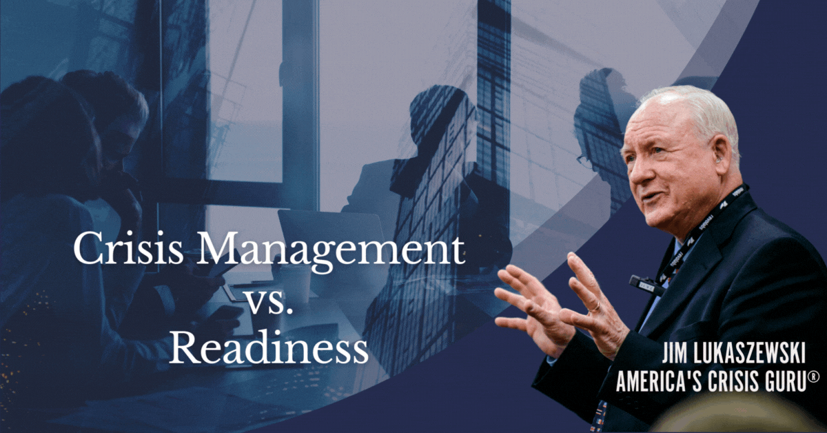 Crisis Management vs. ReadinessStop Being the Chicken Little of Your Organization